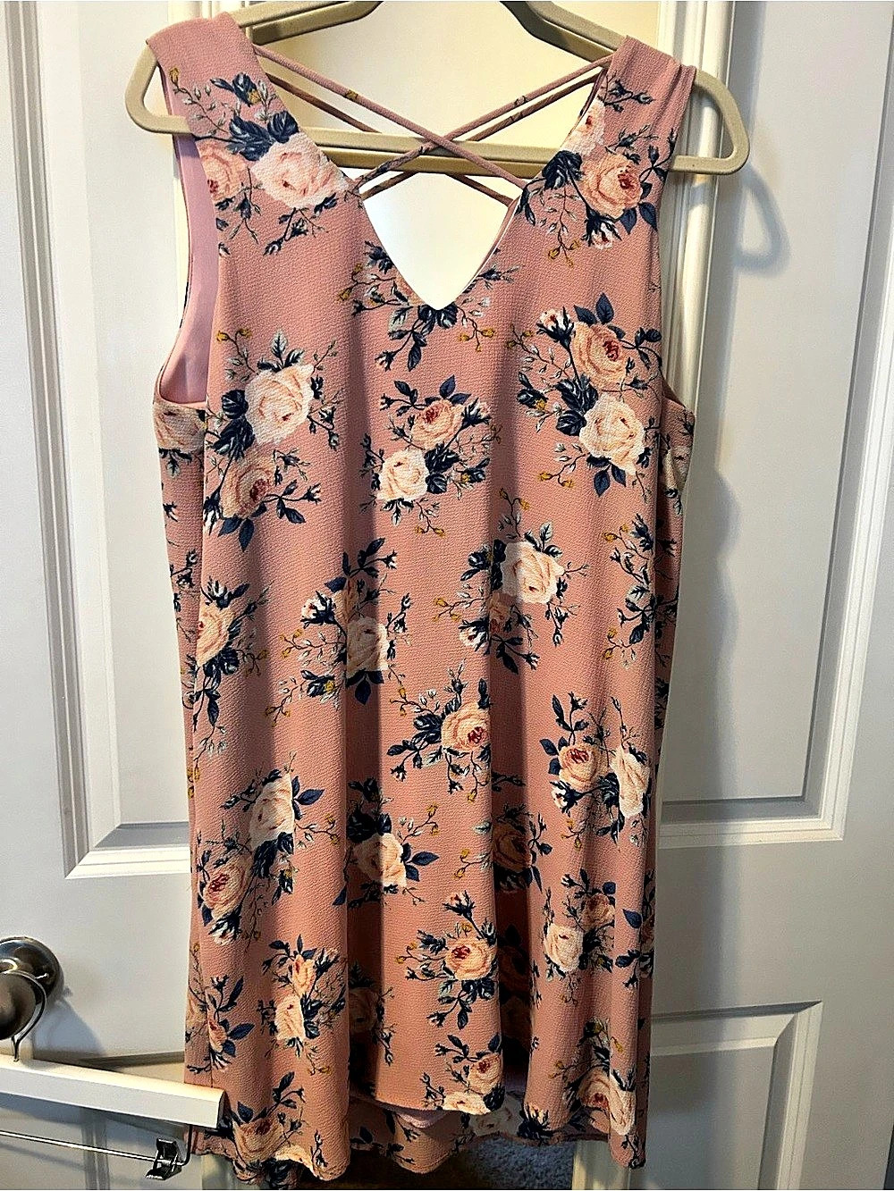 MTS Floral Dress in Pink